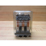 Dayton Electric 5X841F Relay Cracked - Used