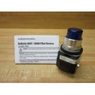 Allen Bradley 800T-PB16B Push Button 800TPB16B Blue - New No Box
