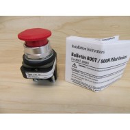 Allen Bradley 800T-FXT D4 Pushbutton 800TFXTD4 Red w800T-XD4 - New No Box