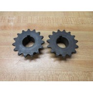 Martin 35BS15 34 Sprocket 35BS1534 (Pack of 2) - New No Box