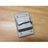 Crouse & Hinds DS185 Box Cover Weatherproof - New No Box