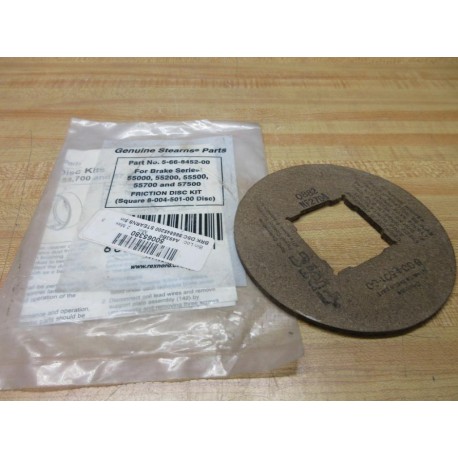 Stearns 5-66-8452-00 Friction Disk 8-004-501-00 WOut Groove