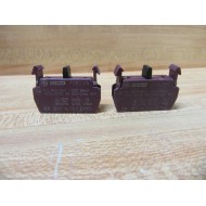General Electric P9B01VN ABB Cema Contact Block GE (Pack of 2) - Used