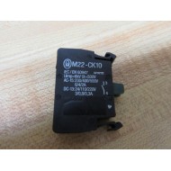 Moeller Klockner M22-CK10 Eaton Contact Block M22CK10 - Used
