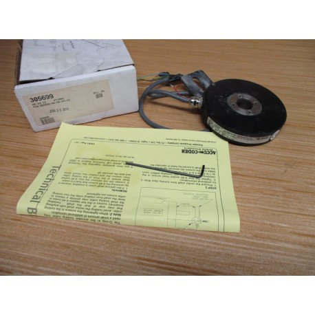 Encoder Products 775-B-H-0100-R-PP-C-P-A-N-CE Accu-Coder - Used