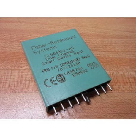 Fisher-Rosemount CL6859X1-A5 Input Module 12P0323X032 Chipped - New No Box