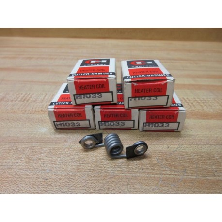 Cutler Hammer H-1033 Eaton Overload Relay Heater H1033 (Pack of 5)