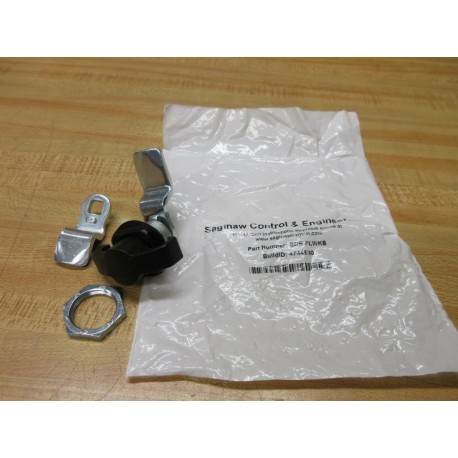 Saginaw Control & Engineering SCE-PLWKB Padlocking Wingknob Door Latch