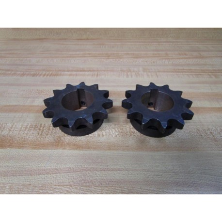 Martin 60B12 Sprocket 1-12" Bore WKeyway (Pack of 2) - New No Box