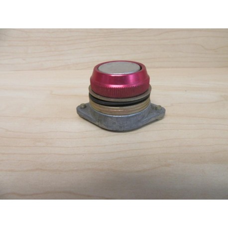 General Electric CR2940WA200C Oiltight Pushbutton GE Red Aluminum Bezel (Pack of 5) - Used