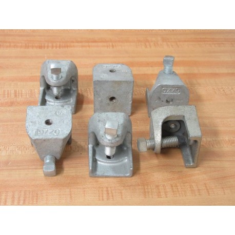 OZ Gedney IS-502 Beam Clamps IS502 (Pack of 6) - New No Box