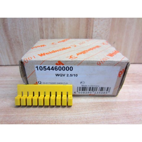 Weidmuller WQV-2.510 Jumper WQV2510 1054460000 (Pack of 20)