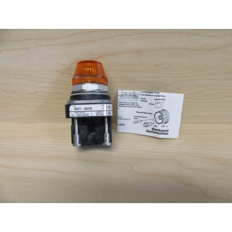 Allen Bradley 800T-QH2A Pilot Light 800TQH2A WO Bulb - New No Box