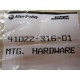 Allen Bradley 41022-316-01 Mounting Hardware 4102231601