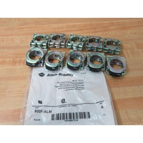 Allen Bradley 800F-ALM Mounting Latch 800FALM (Pack of 10)
