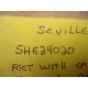 Seville SHE24020 Leveling Foot (Pack of 20)