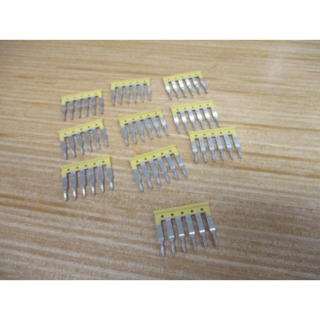 Weidmuller 169384000 Center Jumper ZQV 2.5N6 YL (Pack of 10) - New No Box