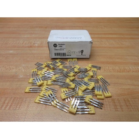 Allen Bradley 1492-CJL4-3 Center Jumper 1492CJL43 (Pack of 59)