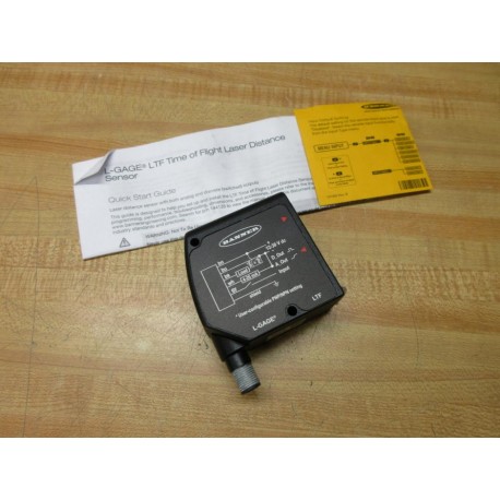 Banner Engineering LTF12IC2LDQ Laser Proximity Sensor 94849 - New No Box