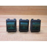 Eaton 2500G11E Illuminated Rocker Switch (Pack of 3) - New No Box