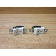 Carling 10A-250VAC Rocker Switch 10A250VAC (Pack of 2) - Used