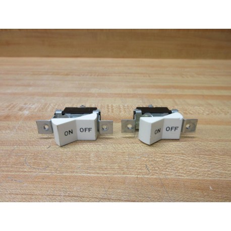 Carling 10A-250VAC Rocker Switch 10A250VAC (Pack of 2) - Used