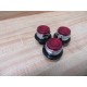 Eaton E22T2 Cutler Hammer Push Button Metal Ring (Pack of 3) - New No Box