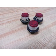 Eaton E22T2 Cutler Hammer Push Button Ring & Plate (Pack of 3) - New No Box