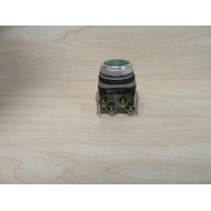 Allen Bradley 800T-A1B Push Button 800TA1B Ser.T Green - Used