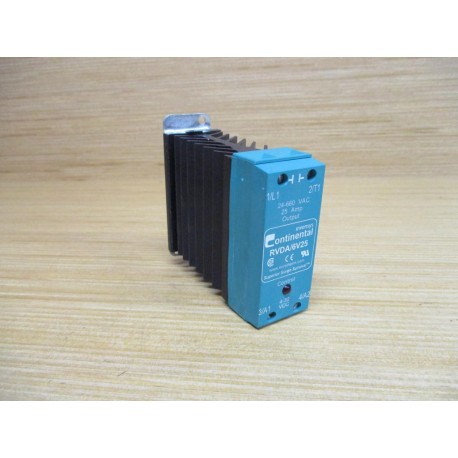 Invensys Continental RVDA6V25 Solid State Relay RVDA6V25 - Used
