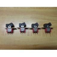 C&K 7101 Rocker Switch 38" Actuator Width (Pack of 4) - New No Box