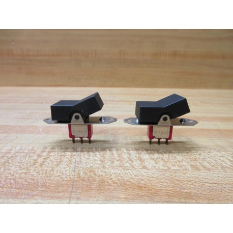 C&K 7101 Rocker Switch 916" Actuator Width (Pack of 2) - New No Box