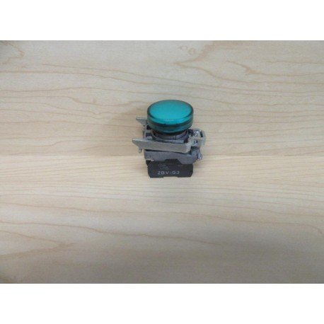 Telemecanique Schneider XB4BVB3 Pilot Light Assembly - New No Box