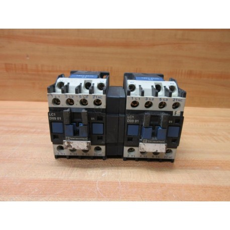 Telemecanique LC2D0901G6 Schneider Electric Contactor LC2D0901 - Used