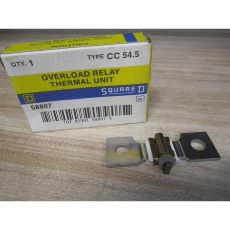 Square D CC54.5 Overload Relay Heater Element CC545