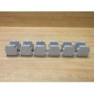 Allen Bradley 1492-WTC3J Thermocouple Block 1492-WTC3 (Pack of 12) - Used