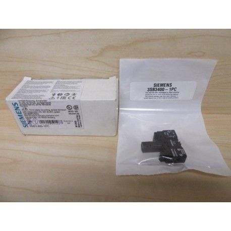 Siemens 3SB3400-1PC Green LED Lamp Holder 3SB34001PC