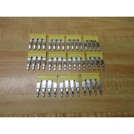 Allen Bradley 1492-CJLJ6-4 Center Jumper 1492CJLJ64 (Pack of 10) - New No Box