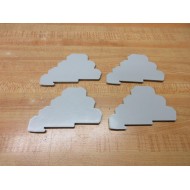 Allen Bradley 1492-EBJ3TM End Barrier 1492EBJ3TM (Pack of 4) - New No Box