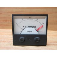 Simpson 3344A1XA A-C Ampere Meter 3324 - Used