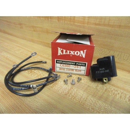 Klixon C6360-261 Motor Starting Relay