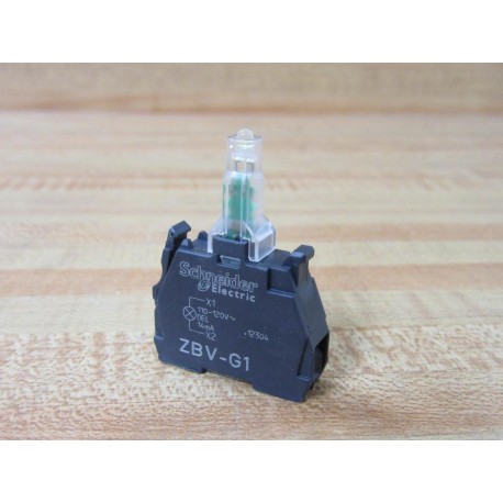 Telemecanique ZBV-G1 Schneider Green Light Module ZBVG1 - New No Box