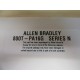 Allen Bradley 800T-PA16G Push Button Switch Series N