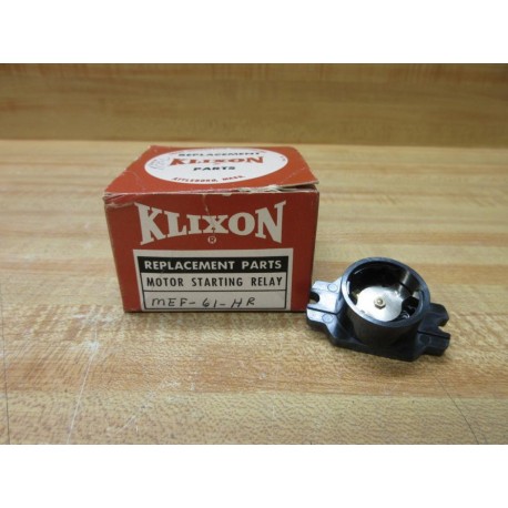 Klixon MEF-61-HR Motor Starting Relay MEF61HR