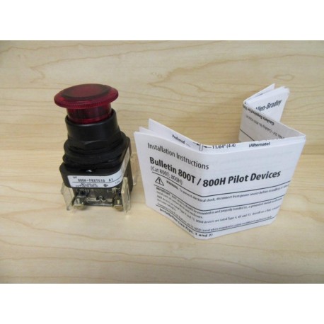 Allen Bradley 800H-FRXTQ10RA1 Push Pull Switch - New No Box