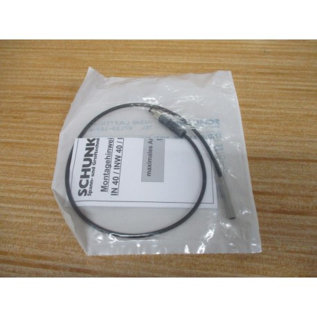 Schunk IN40S-M5 Inductive Proximity Switch 0301491