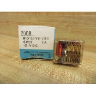 Potter & Brumfield R10-E1-Y6-V90 AMF Relay R10-E1-Y6-V90 12VDC