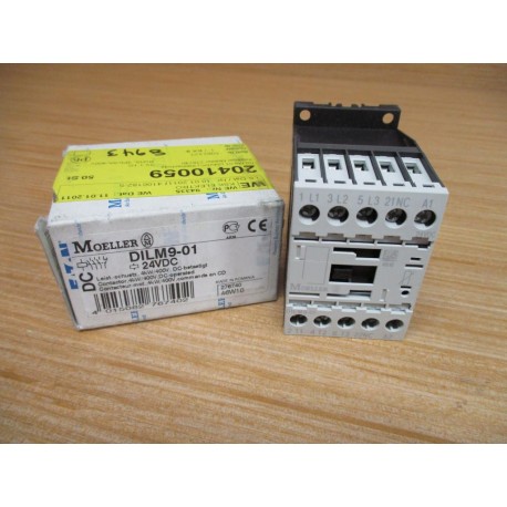 Moeller DILM9-01 Eaton Contactor DILM9-01-24VDC