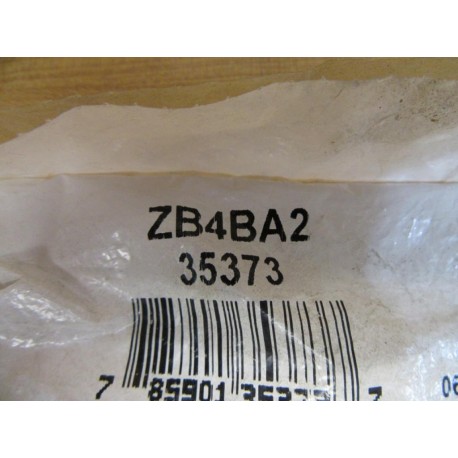 Schneider ZB4-BA2 Telemecanique Black Button ZB4BA2 35373