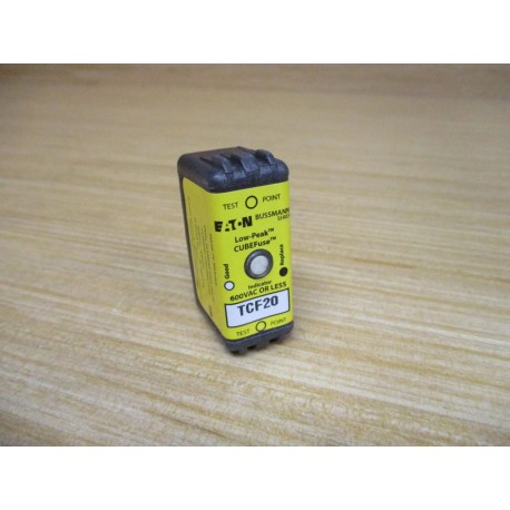 Eaton TCF20 Bussman Low-Peak CUBEFuse 20AMP - New No Box